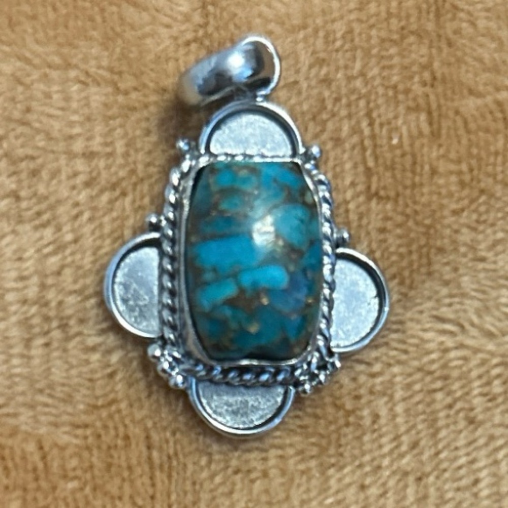 FINAL SALE PRICE Turquoise Pendant